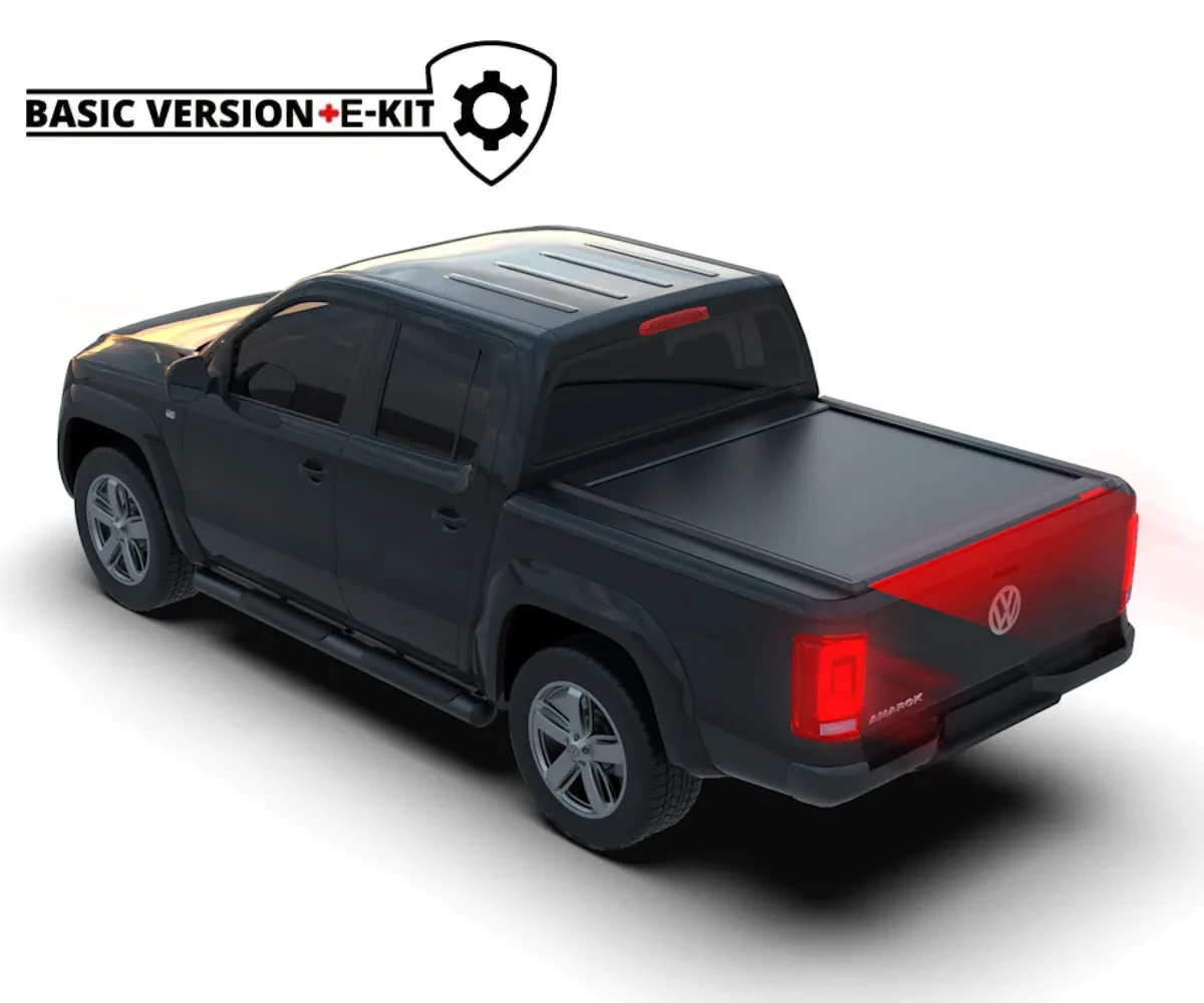 Купити Ролет для Volkswagen Amarok 2010-2022 Tessera Roll+ (Basic + E-KIT) матовий чорний